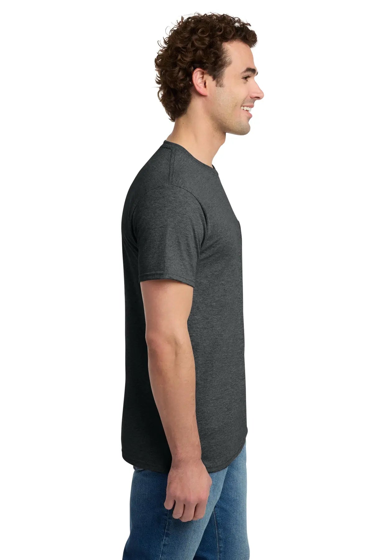 Jerzees® Dri-Power® 50/50 Cotton/Poly Pocket T-Shirt #29MP