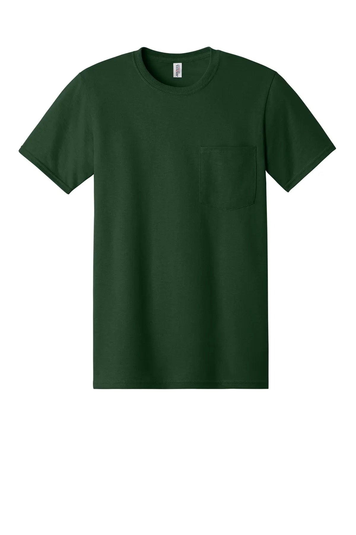 Jerzees® Dri-Power® 50/50 Cotton/Poly Pocket T-Shirt #29MP