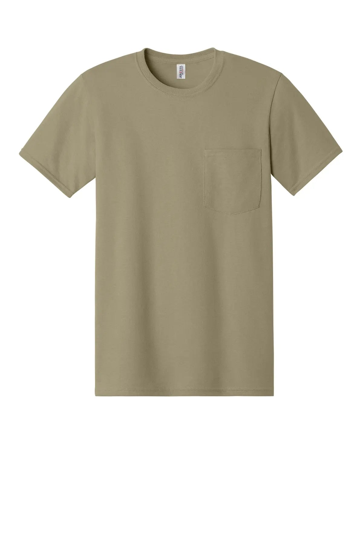 Jerzees® Dri-Power® 50/50 Cotton/Poly Pocket T-Shirt #29MP