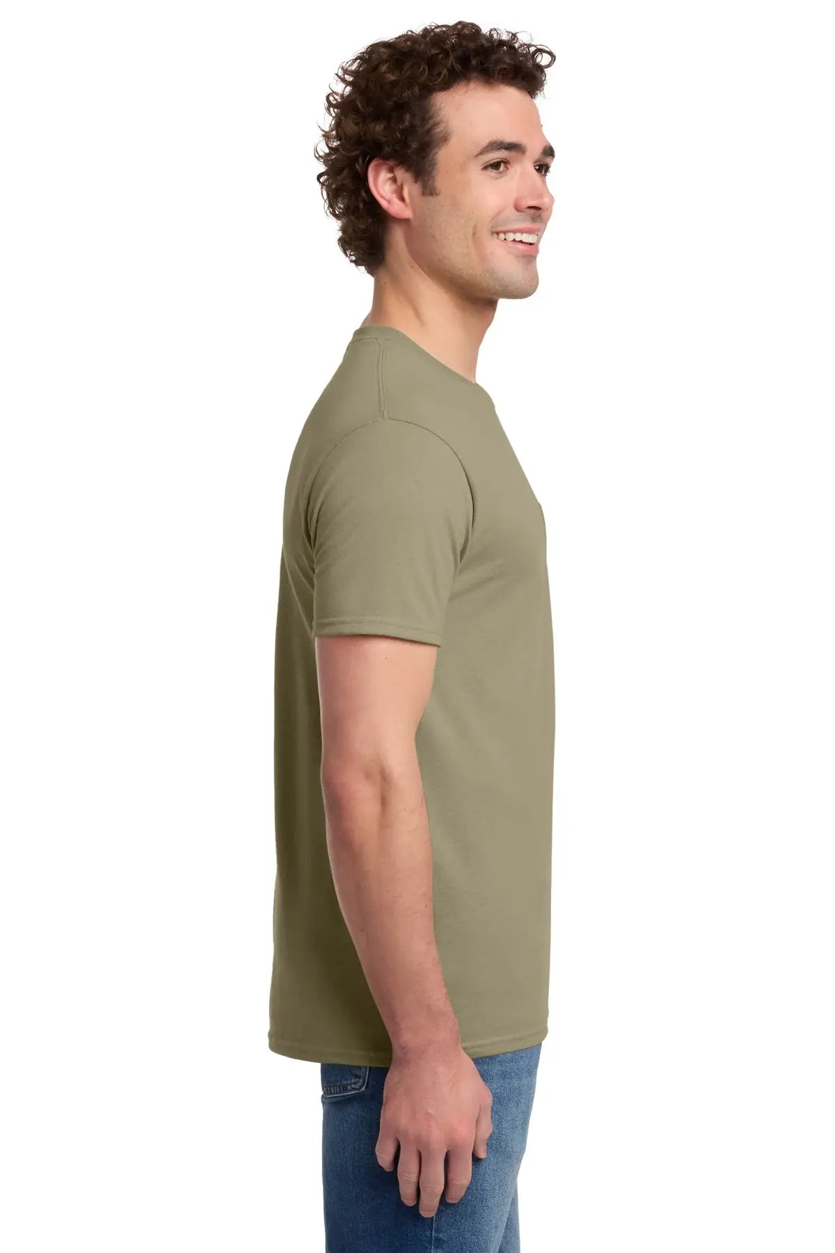Jerzees® Dri-Power® 50/50 Cotton/Poly Pocket T-Shirt #29MP