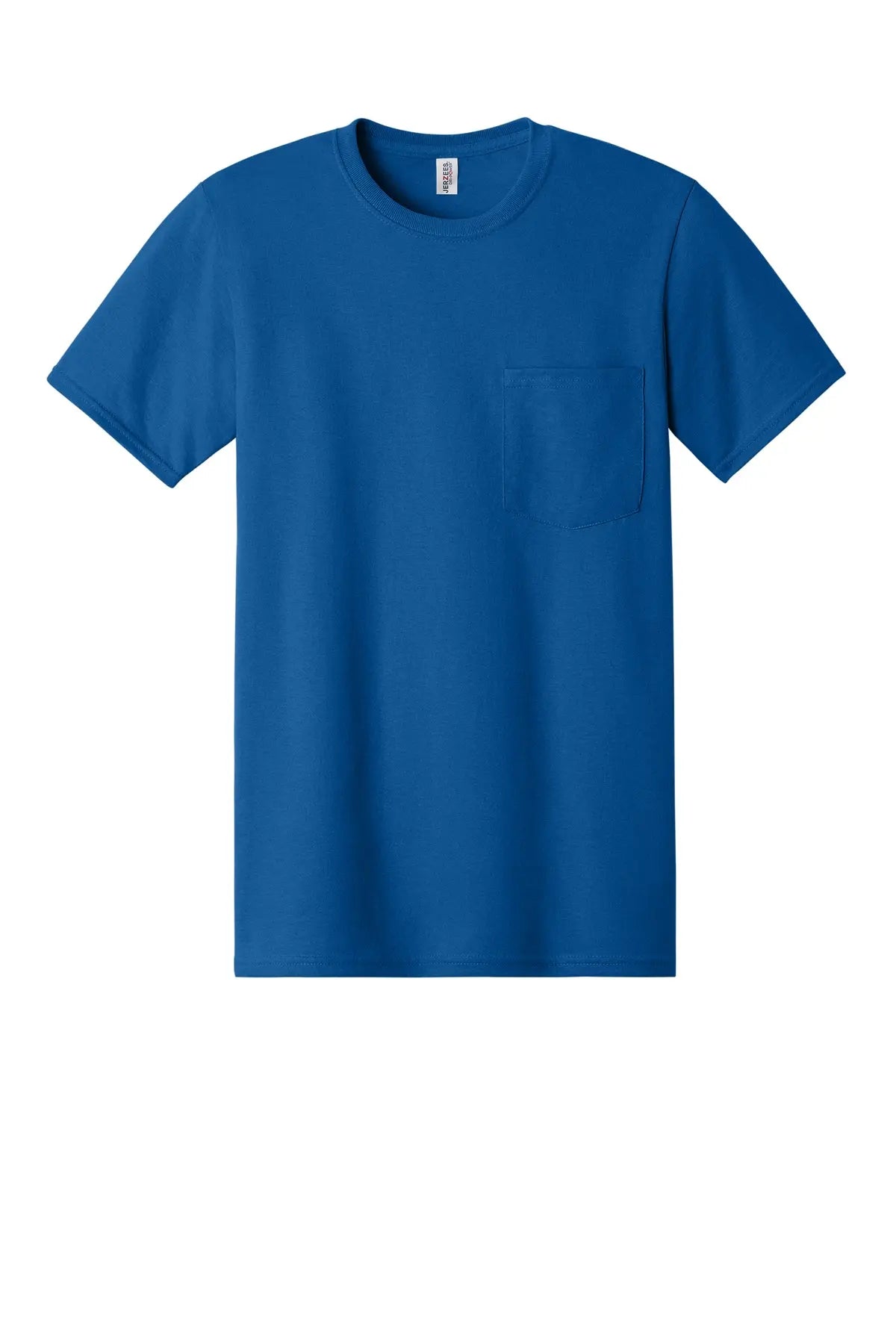 Jerzees® Dri-Power® 50/50 Cotton/Poly Pocket T-Shirt #29MP