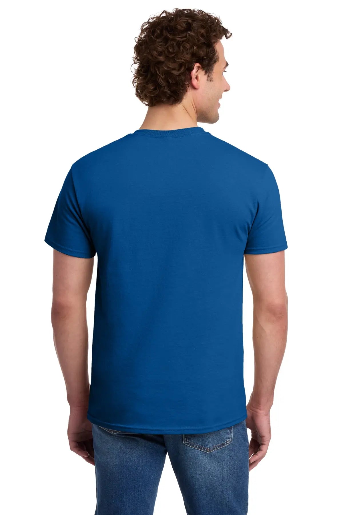 Jerzees® Dri-Power® 50/50 Cotton/Poly Pocket T-Shirt #29MP