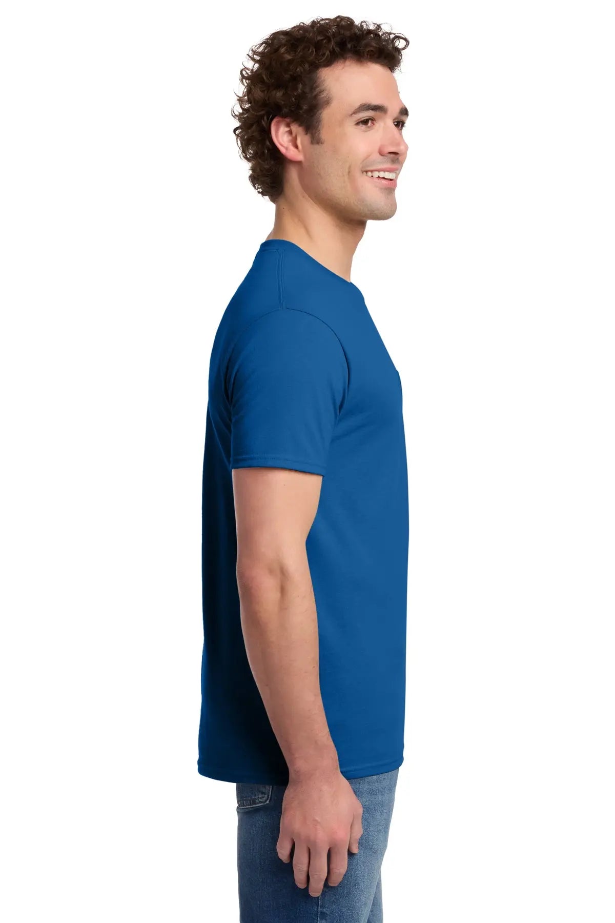 Jerzees® Dri-Power® 50/50 Cotton/Poly Pocket T-Shirt #29MP