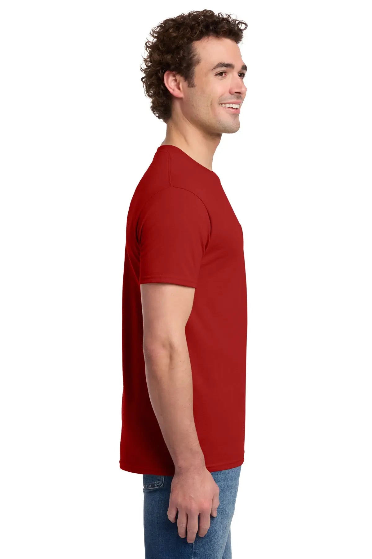 Jerzees® Dri-Power® 50/50 Cotton/Poly Pocket T-Shirt #29MP