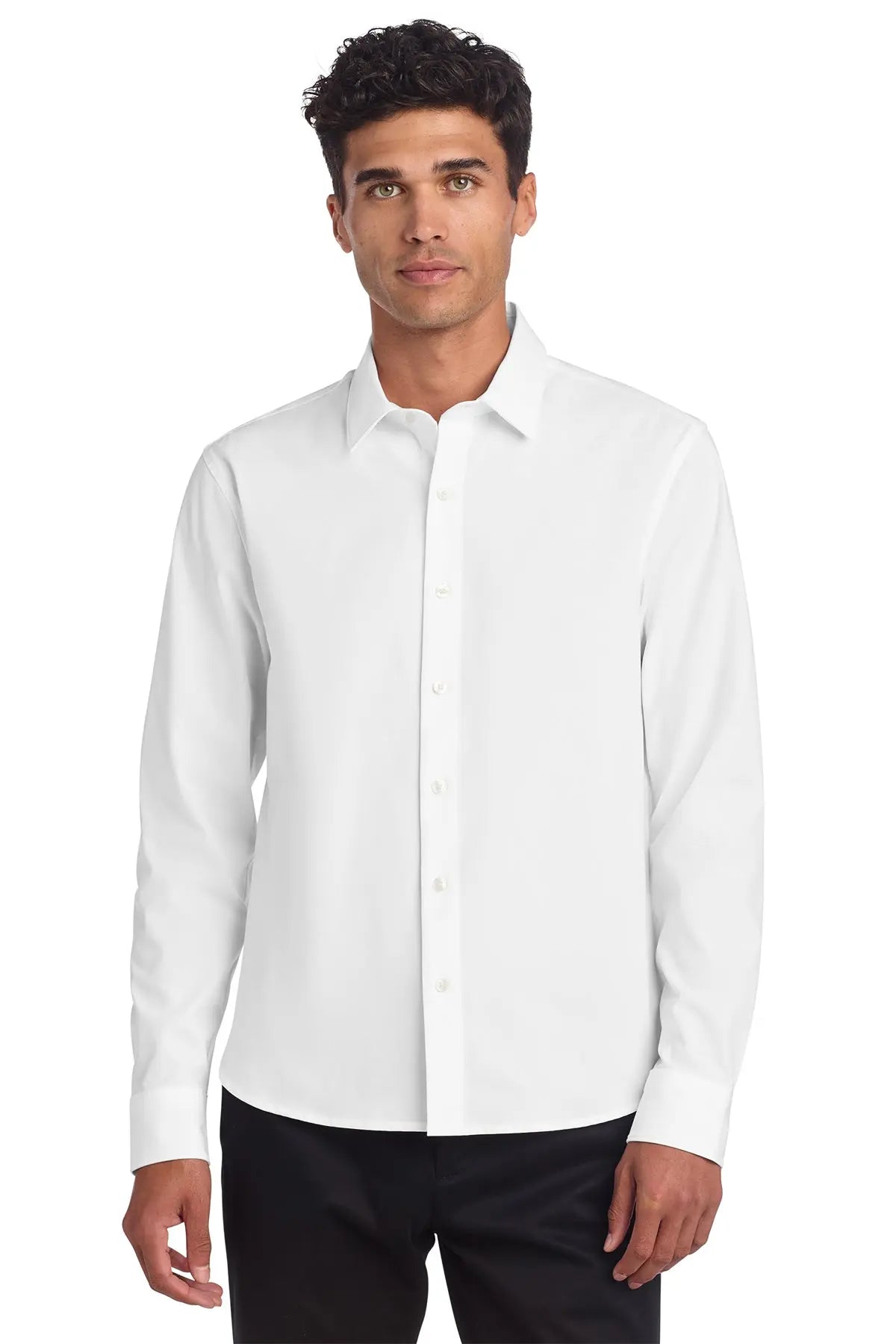 Mercer+Mettle® Long Sleeve Stretch Woven Shirt #MM2000
