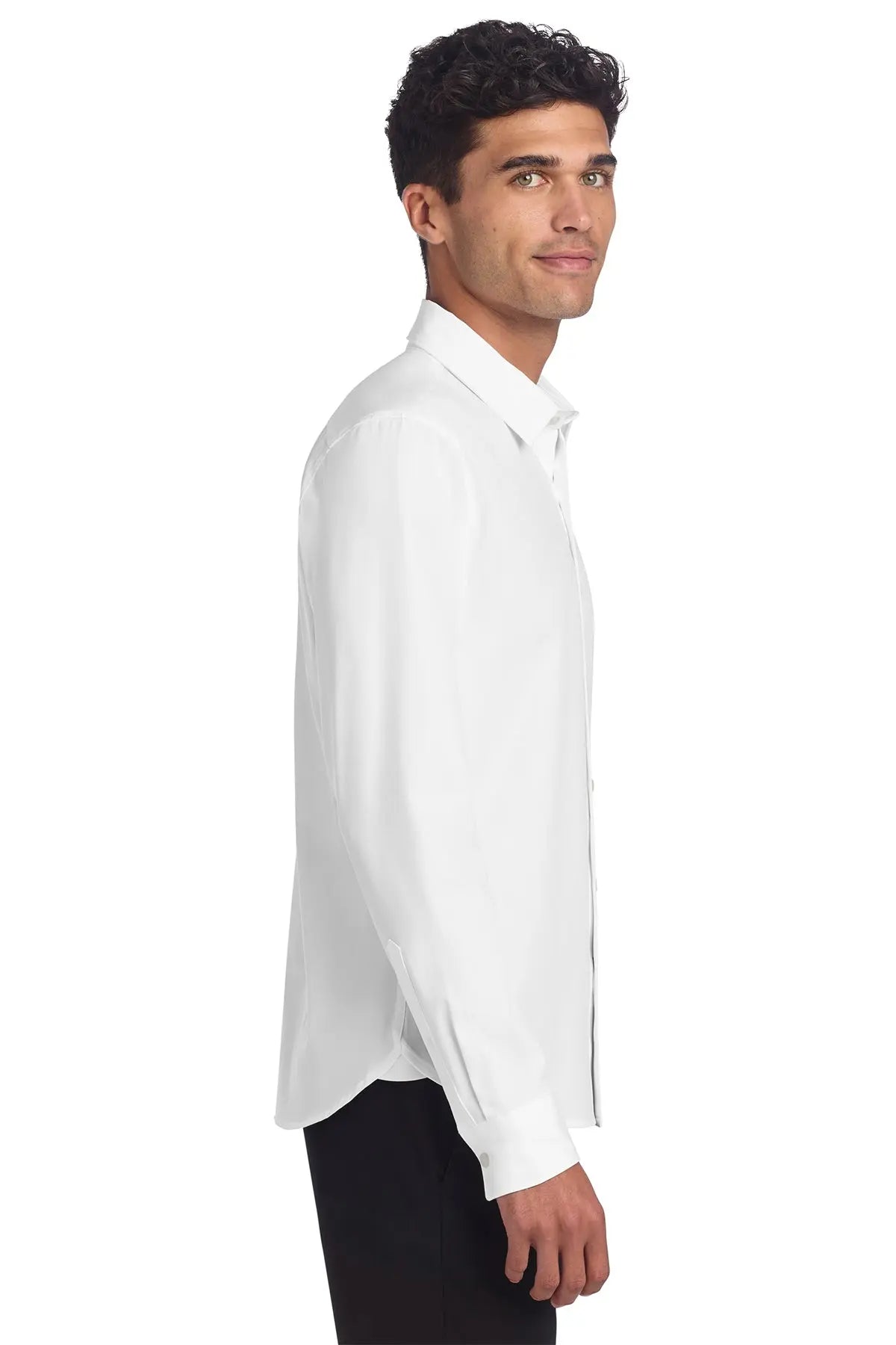 Mercer+Mettle® Long Sleeve Stretch Woven Shirt #MM2000