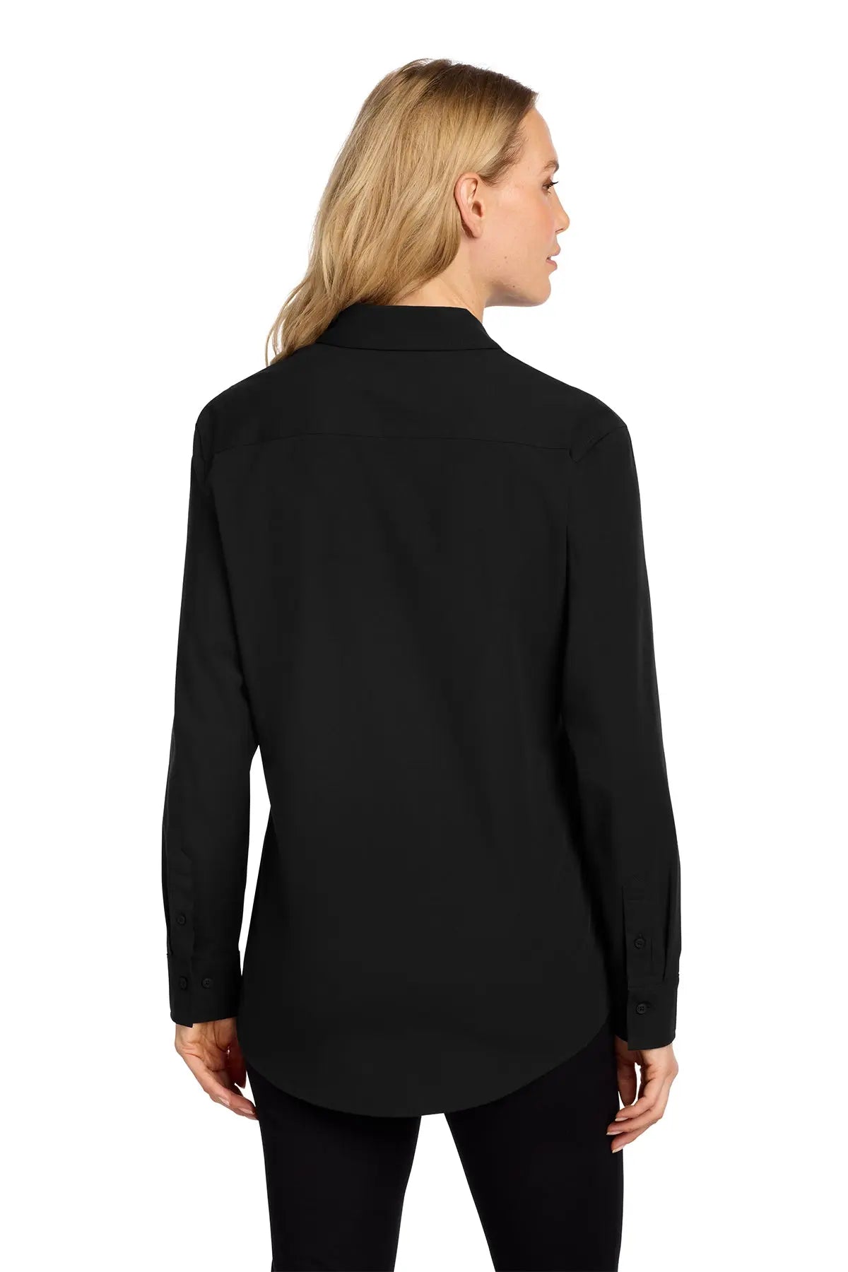 Mercer+Mettle® Women’s Long Sleeve Stretch Woven Shirt #MM2001