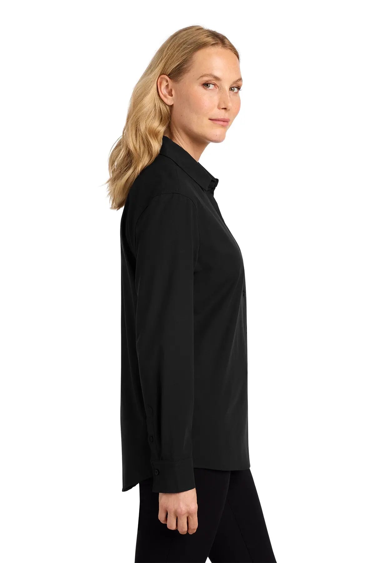 Mercer+Mettle® Women’s Long Sleeve Stretch Woven Shirt #MM2001