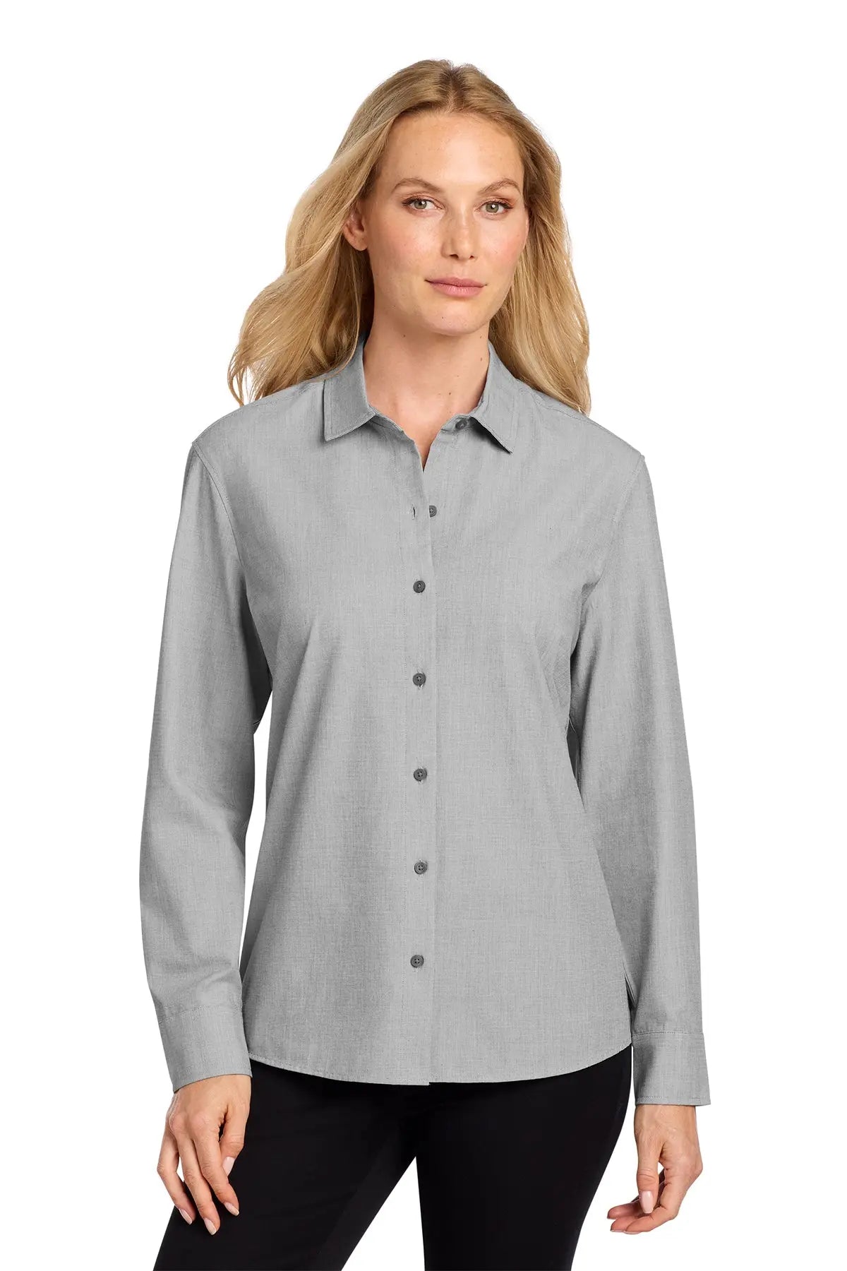 Mercer+Mettle® Women’s Long Sleeve Stretch Woven Shirt #MM2001