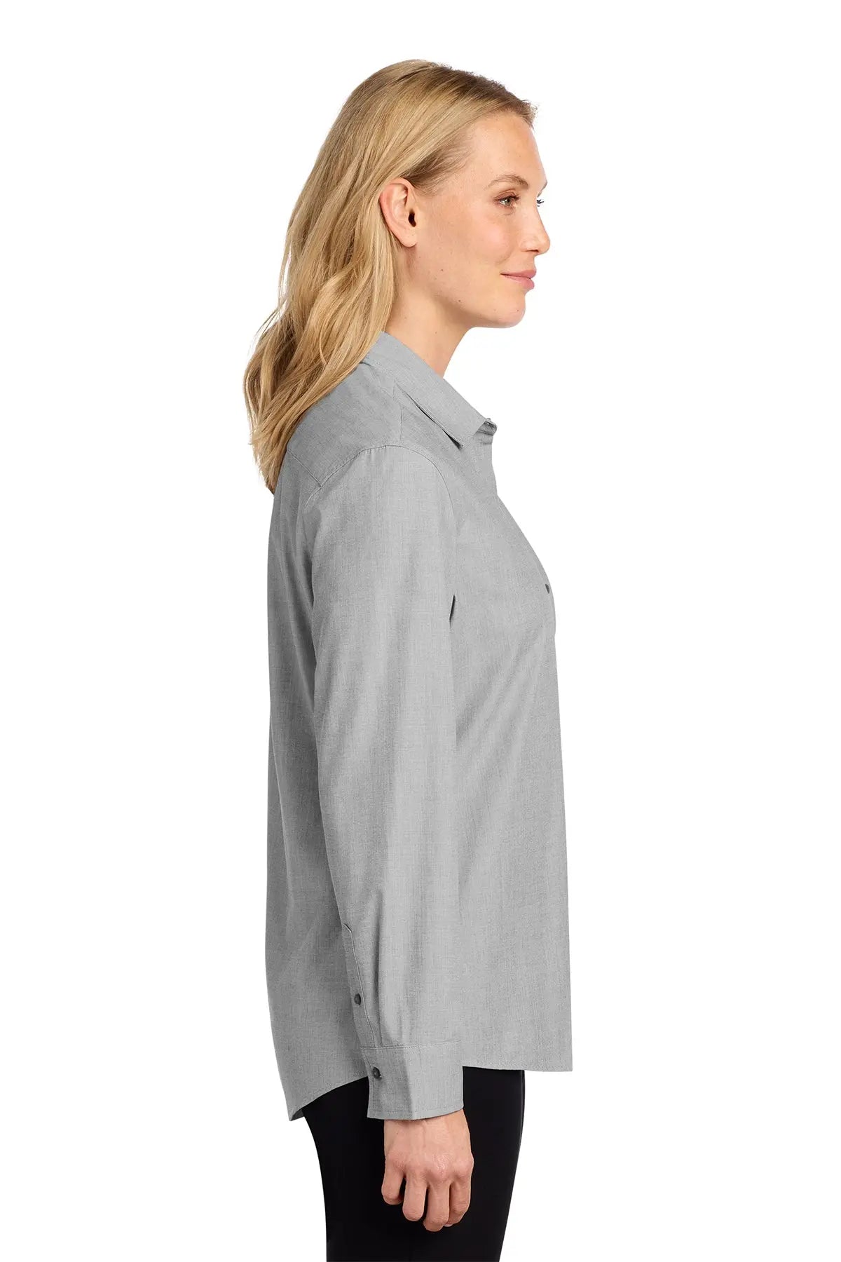 Mercer+Mettle® Women’s Long Sleeve Stretch Woven Shirt #MM2001