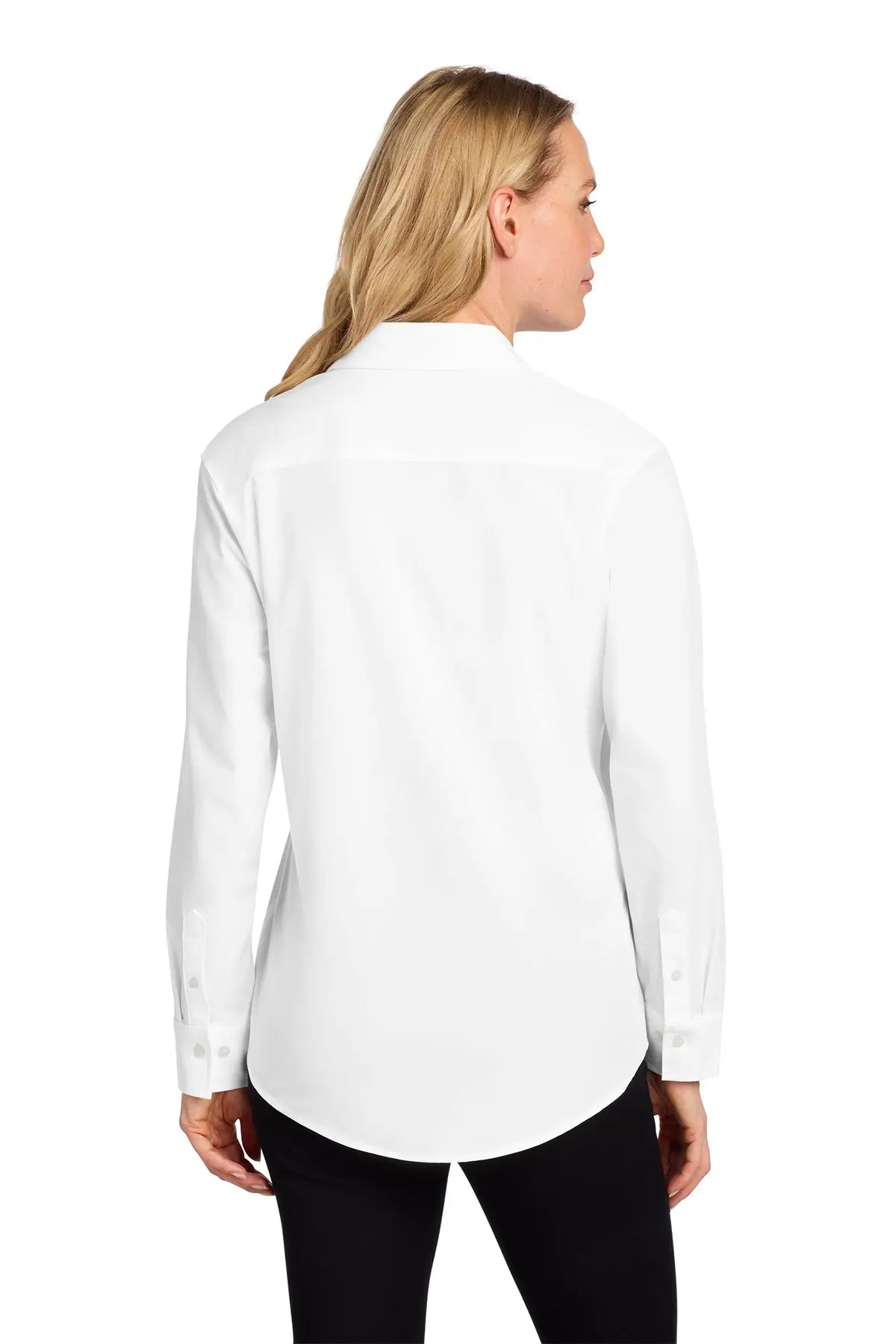 Mercer+Mettle® Women’s Long Sleeve Stretch Woven Shirt #MM2001