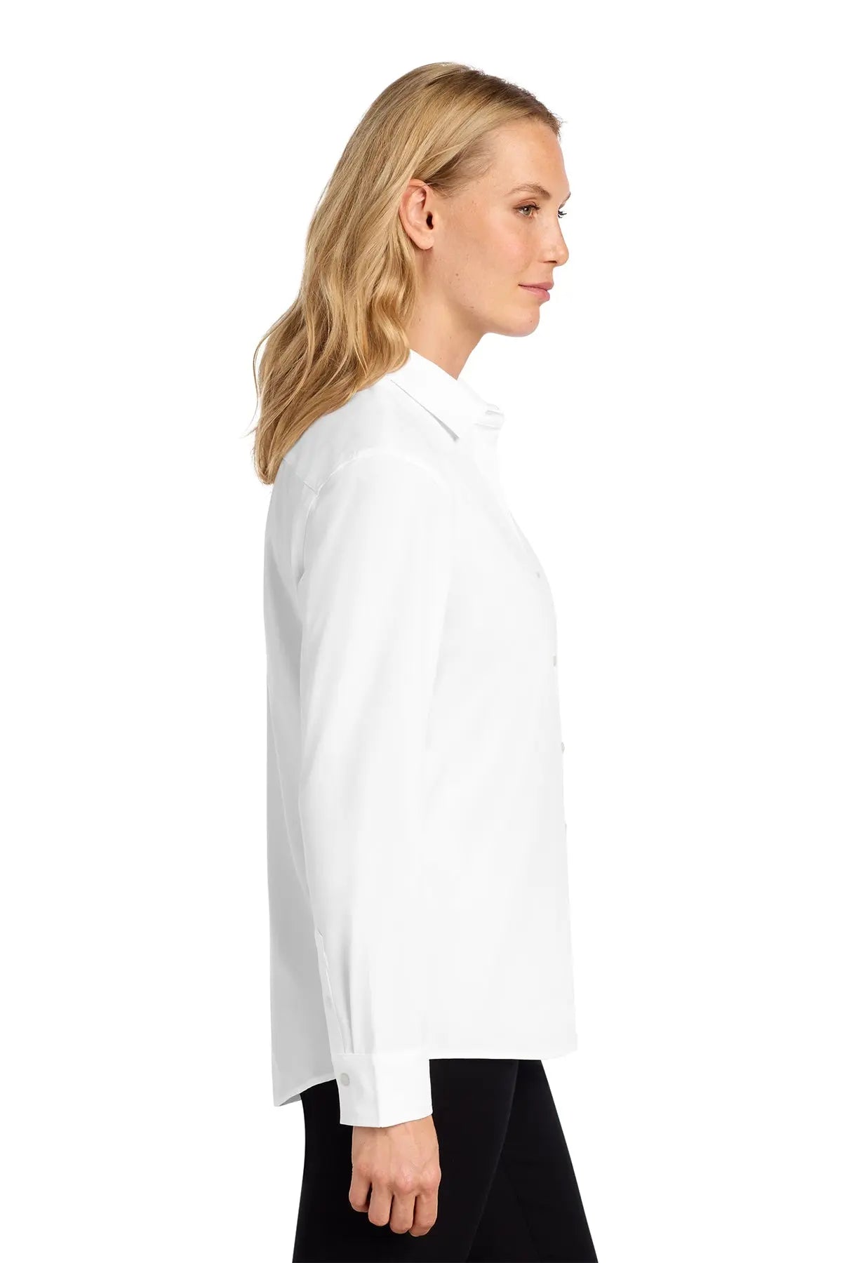 Mercer+Mettle® Women’s Long Sleeve Stretch Woven Shirt #MM2001