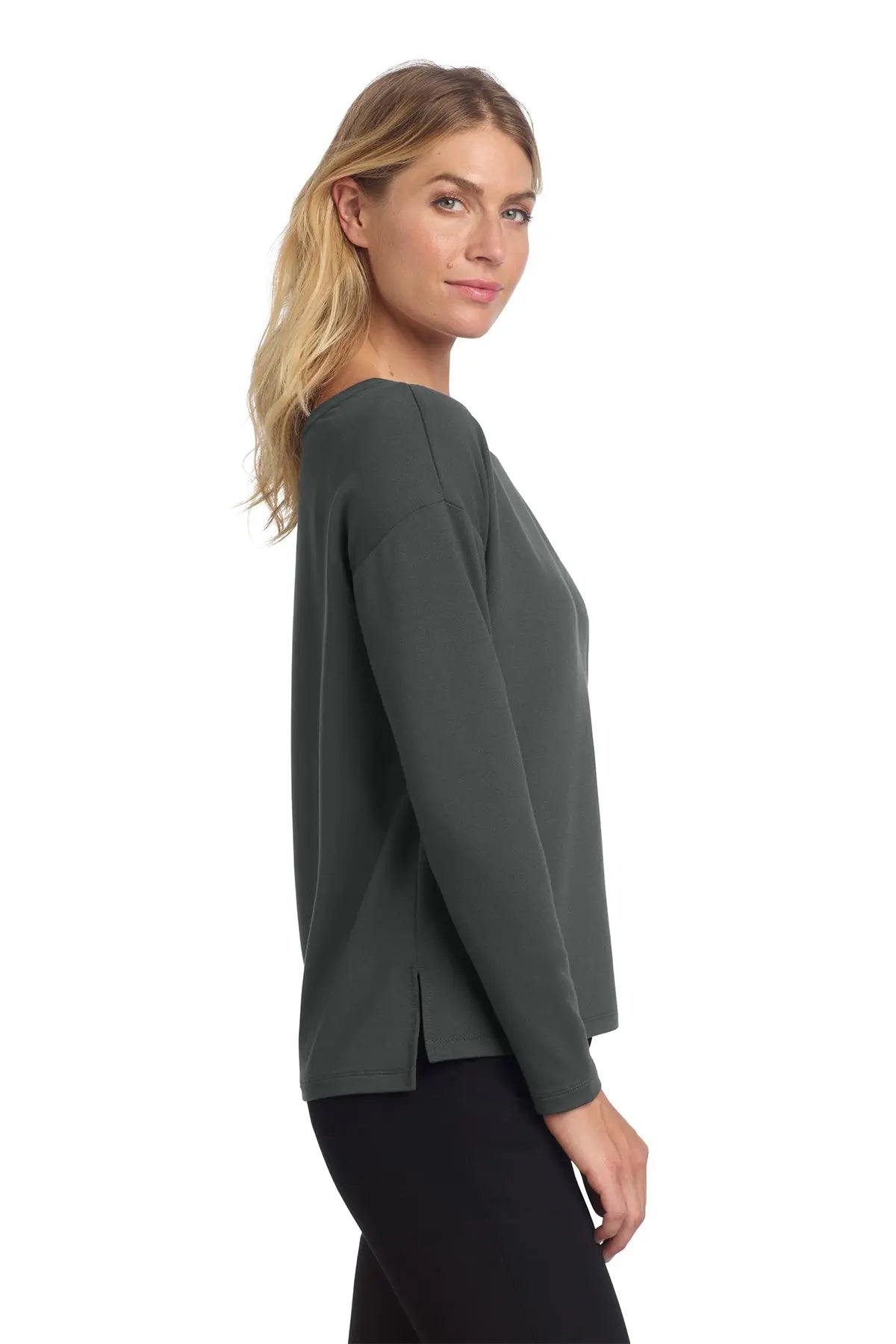 Mercer+Mettle® Women's Stretch Drop Shoulder Pullover #MM3013