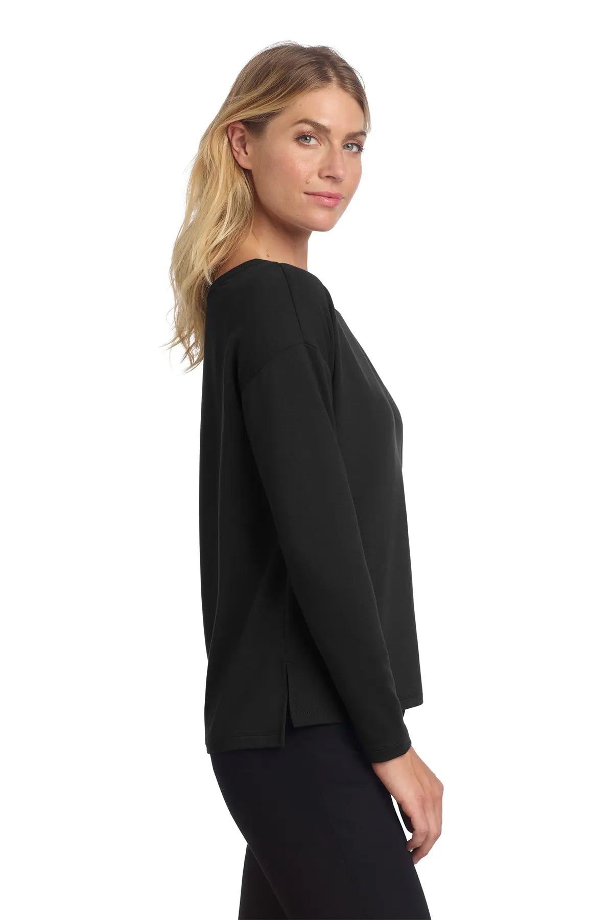 Mercer+Mettle® Women's Stretch Drop Shoulder Pullover #MM3013