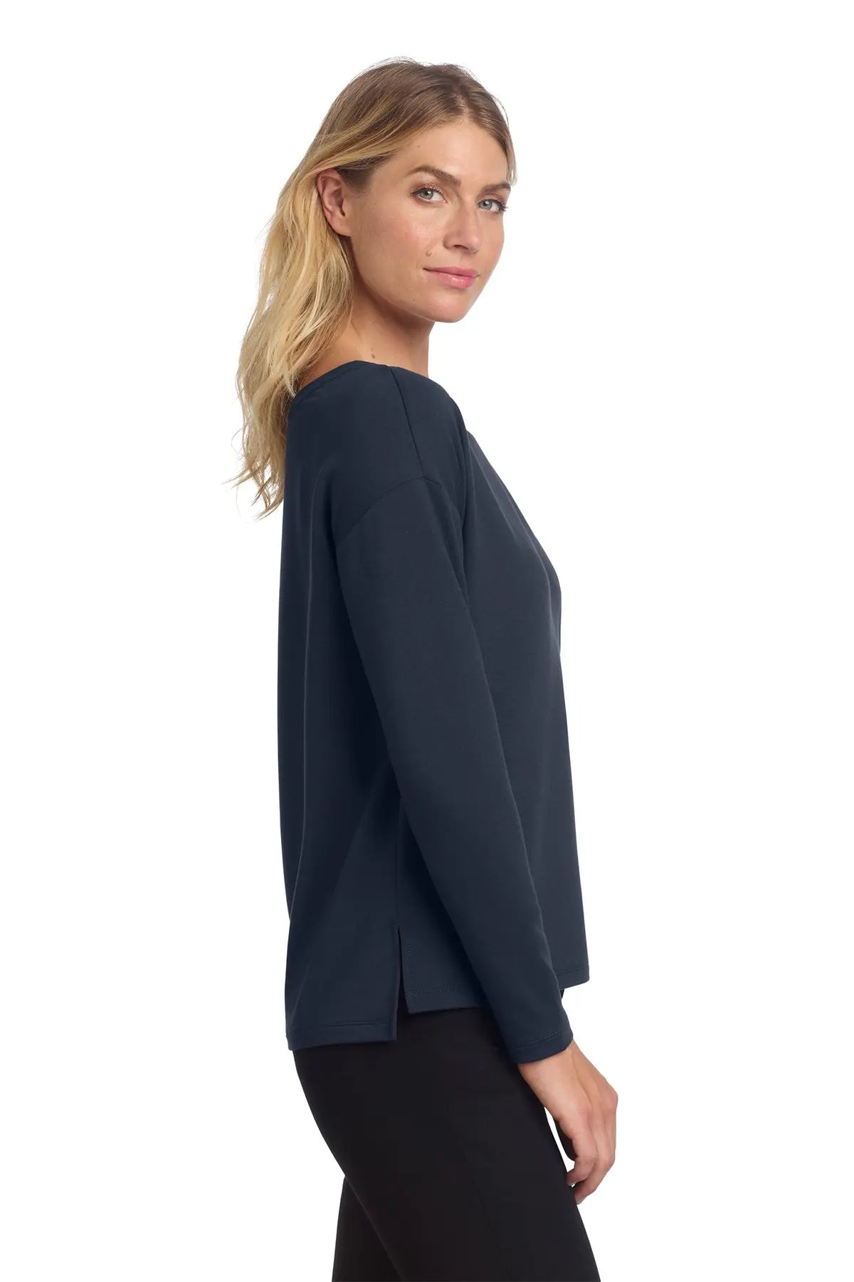 Mercer+Mettle® Women's Stretch Drop Shoulder Pullover #MM3013