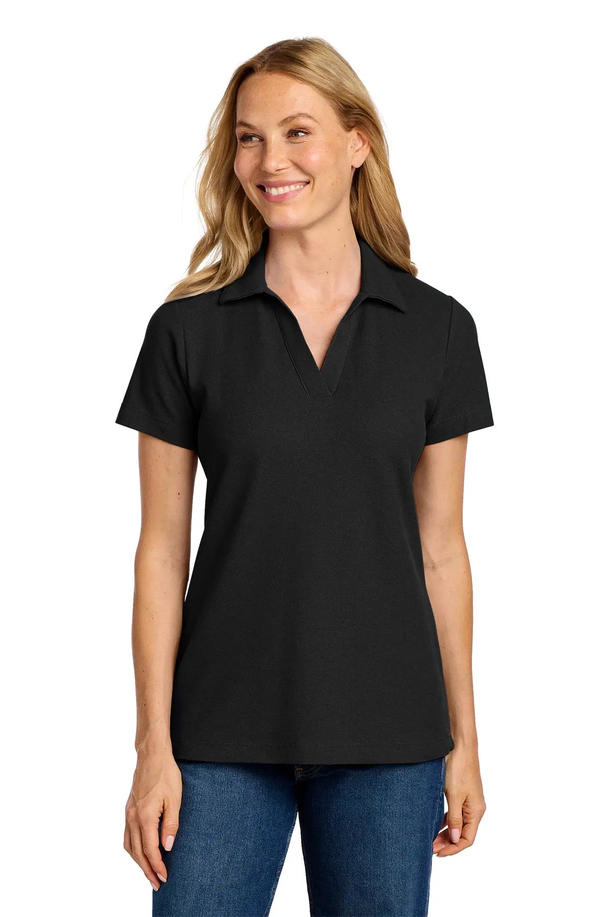 Port Authority® Women's C-FREE® Cotton Blend Pique Polo #LK867RGame Over Merch