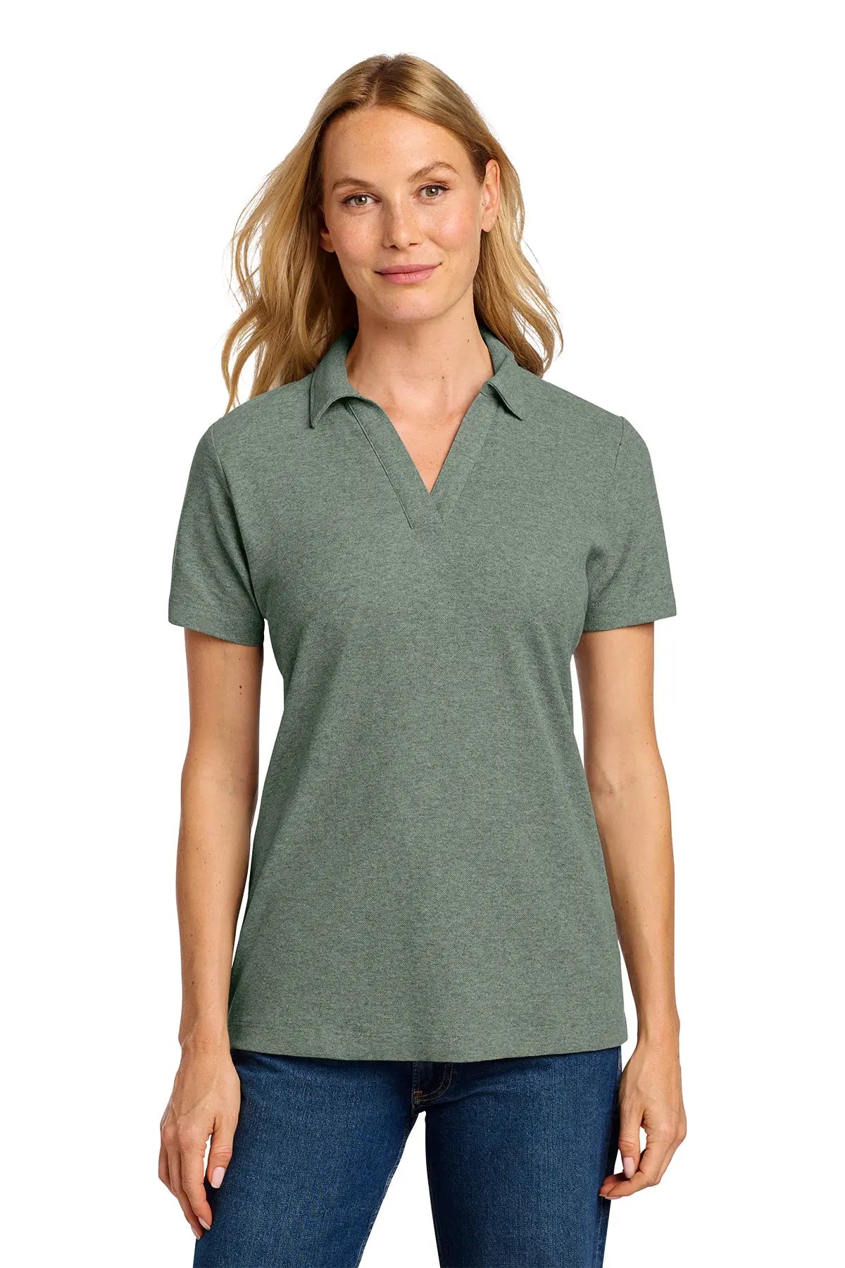 Port Authority® Women's C-FREE® Cotton Blend Pique Polo #LK867RGame Over Merch