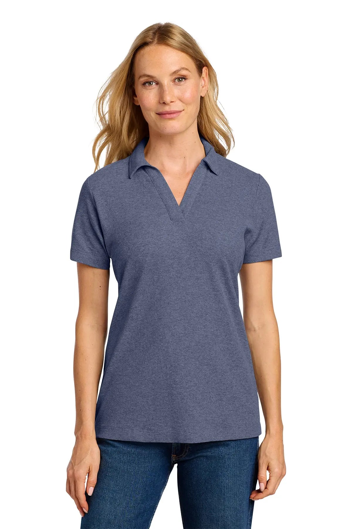 Port Authority® Women's C-FREE® Cotton Blend Pique Polo #LK867RGame Over Merch