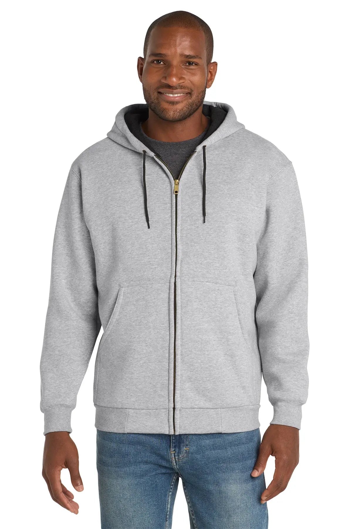 CornerStone® Heavyweight Full-Zip Hooded Sweatshirt with Thermal Lining #CS620