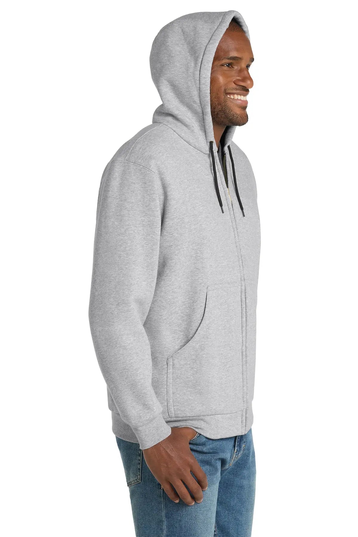 CornerStone® Heavyweight Full-Zip Hooded Sweatshirt with Thermal Lining #CS620