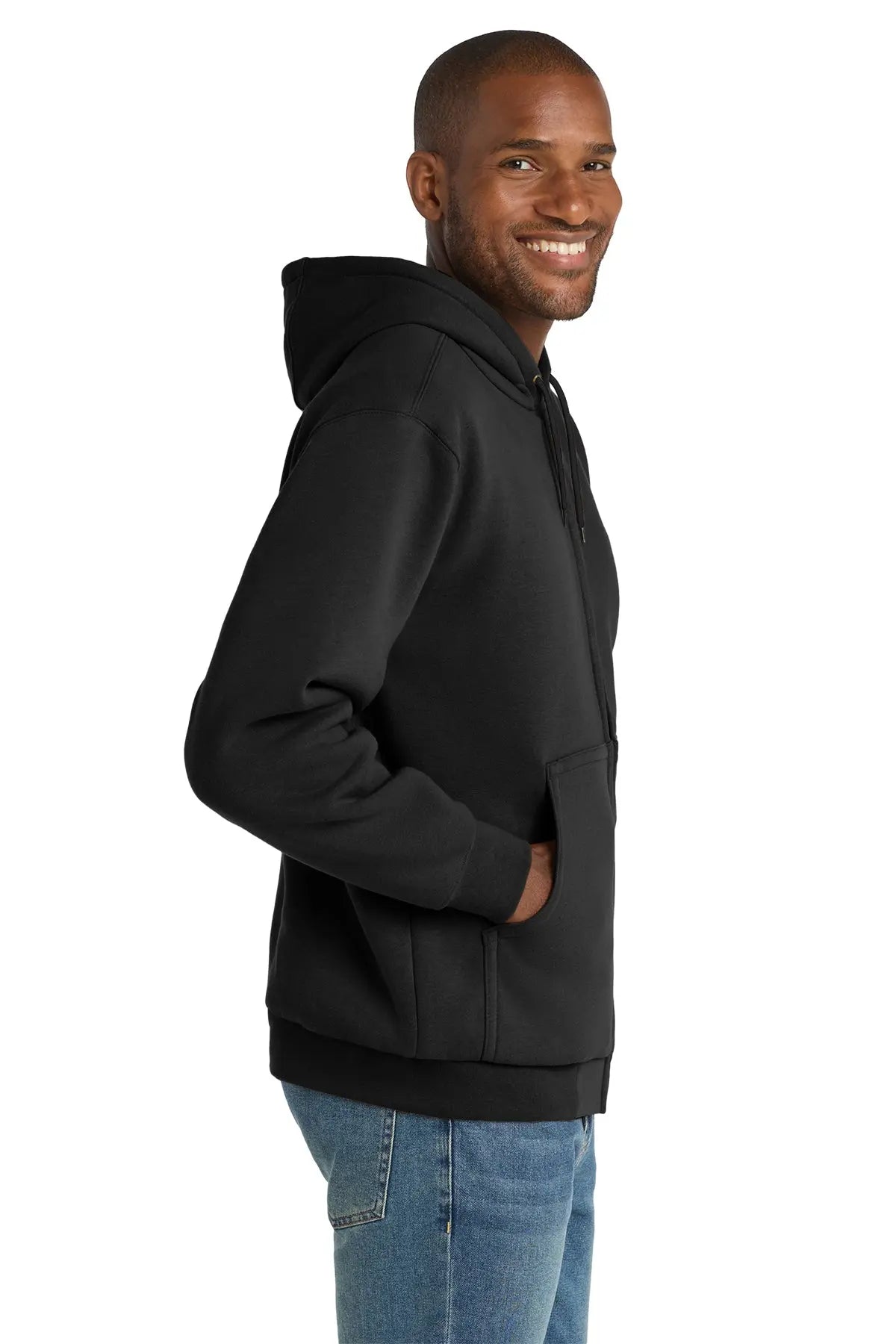 CornerStone® Heavyweight Full-Zip Hooded Sweatshirt with Thermal Lining #CS620