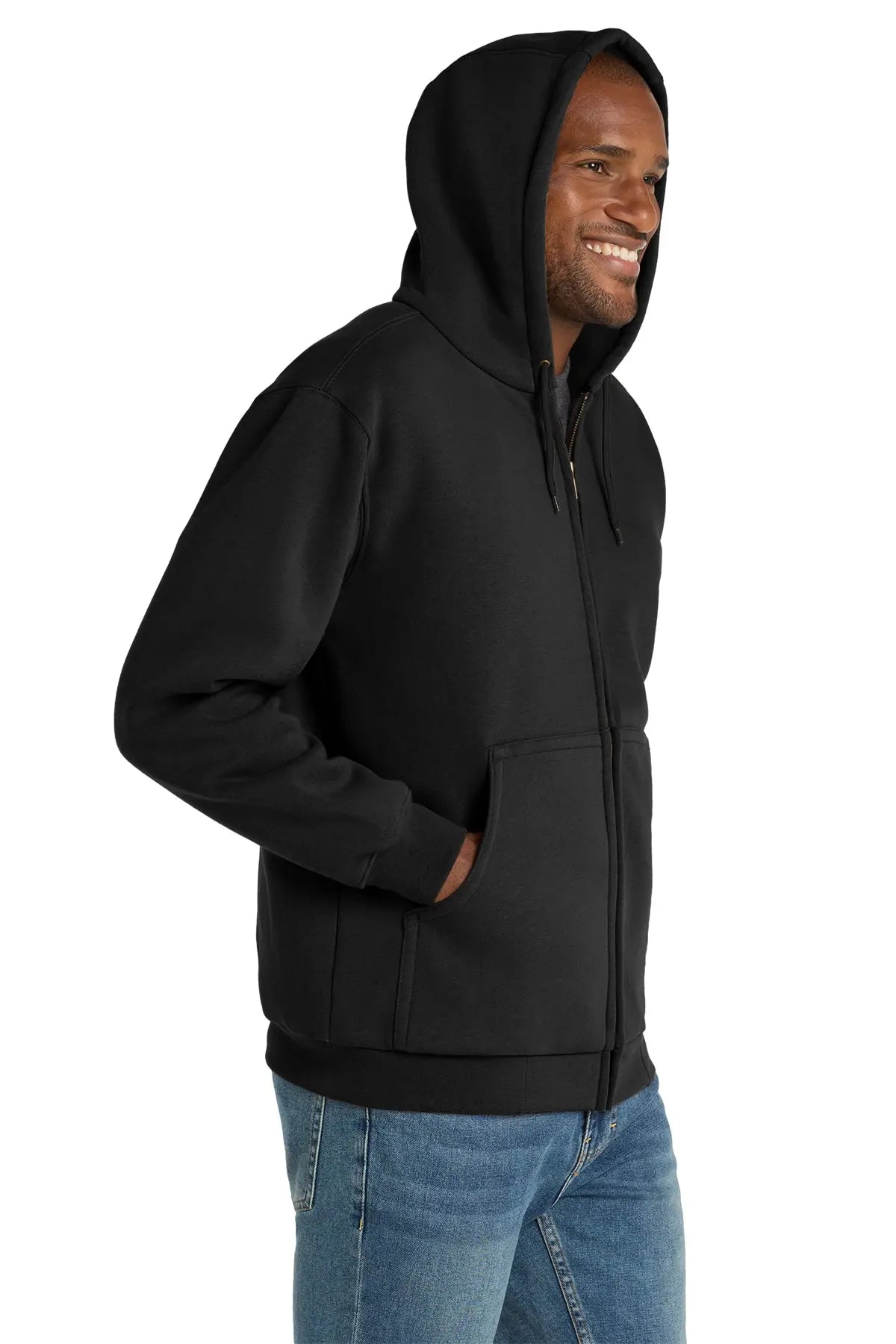 CornerStone® Heavyweight Full-Zip Hooded Sweatshirt with Thermal Lining #CS620