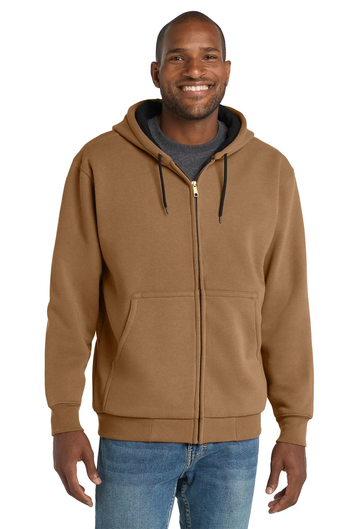 CornerStone® Heavyweight Full-Zip Hooded Sweatshirt with Thermal Lining #CS620