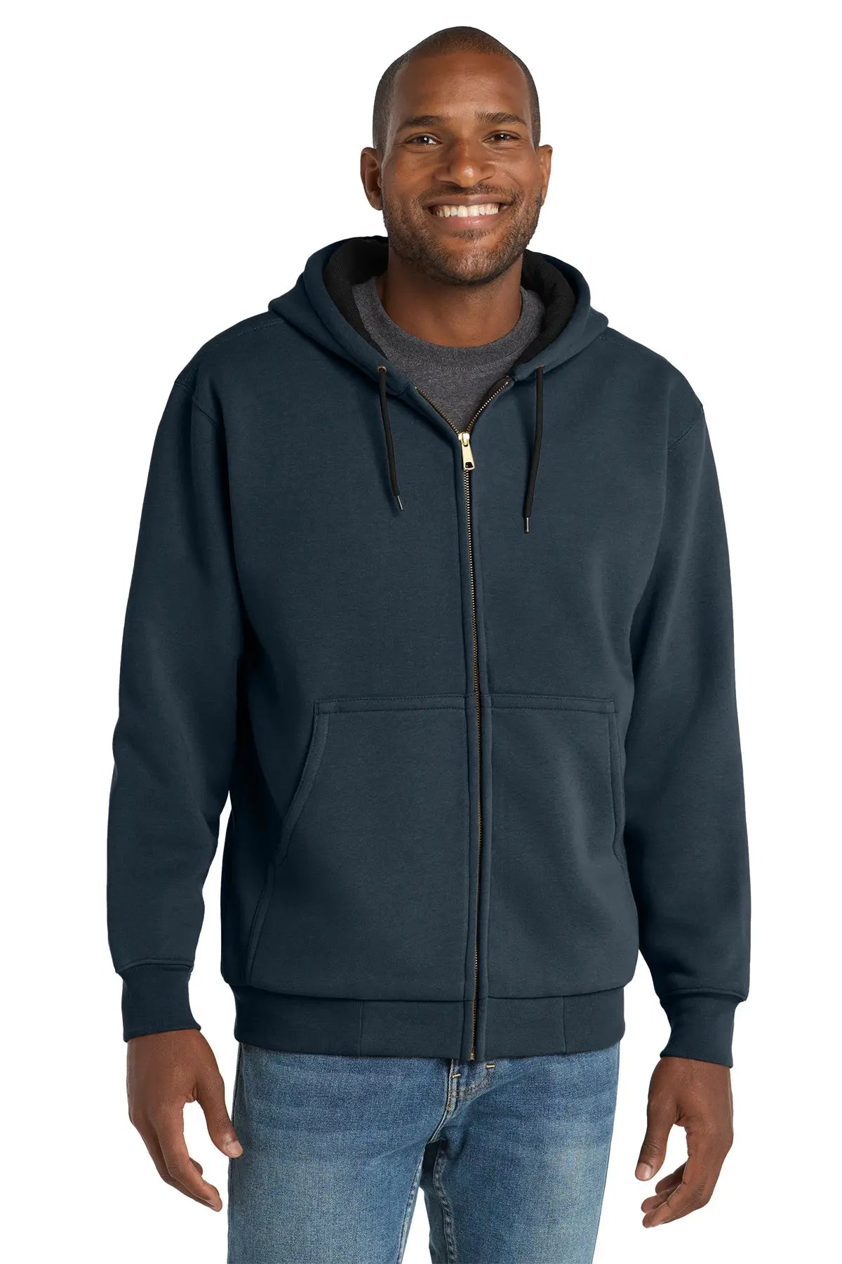 CornerStone® Heavyweight Full-Zip Hooded Sweatshirt with Thermal Lining #CS620