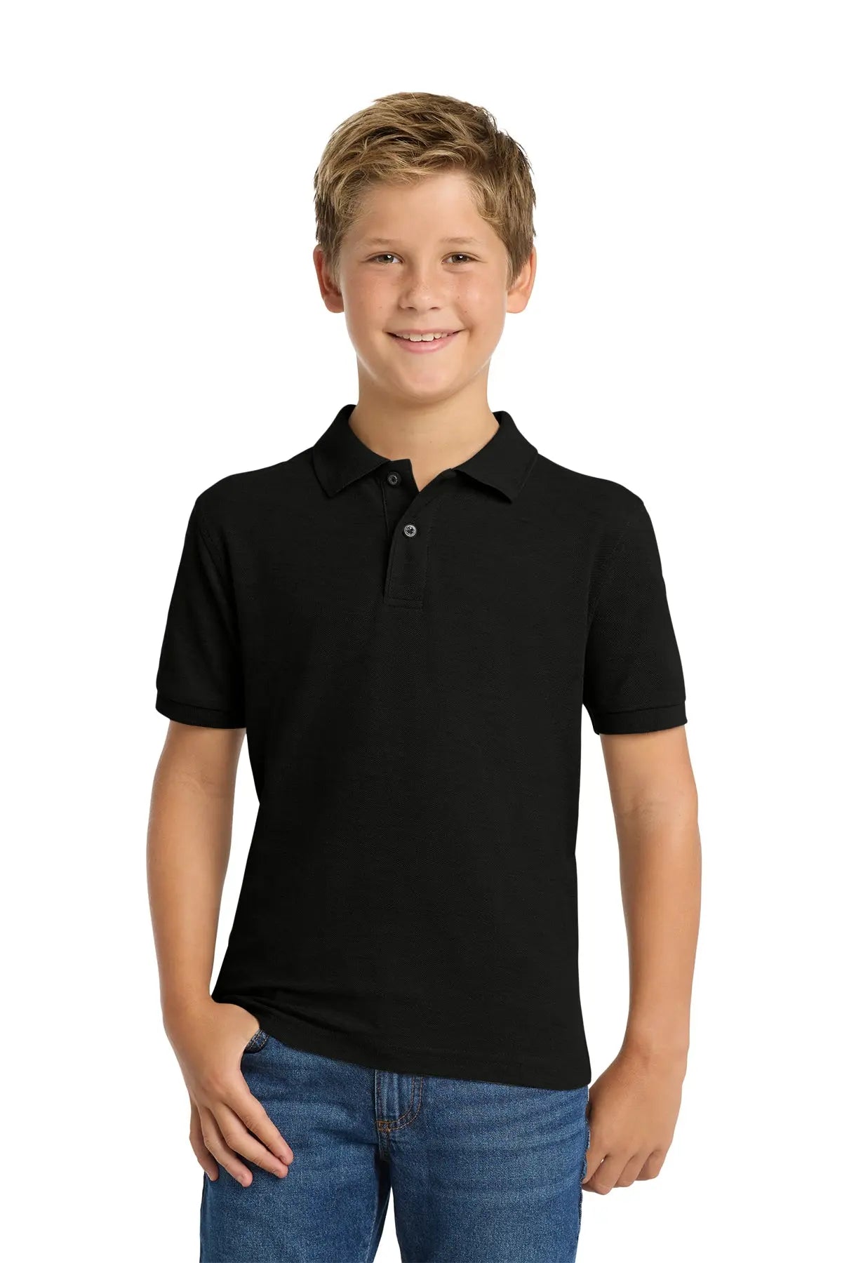 Port Authority® Youth Silk Touch™ Polo #Y500Game Over Merch