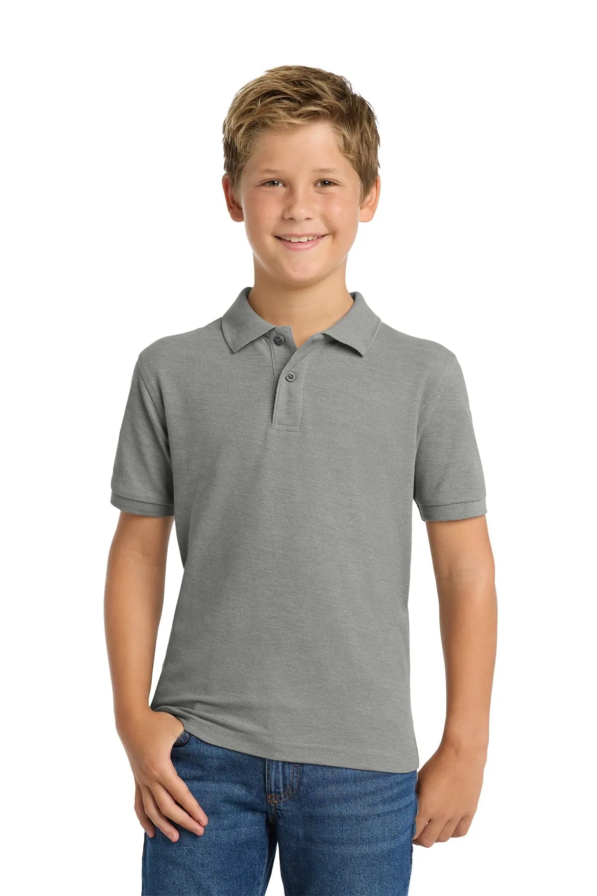Port Authority® Youth Silk Touch™ Polo #Y500Game Over Merch
