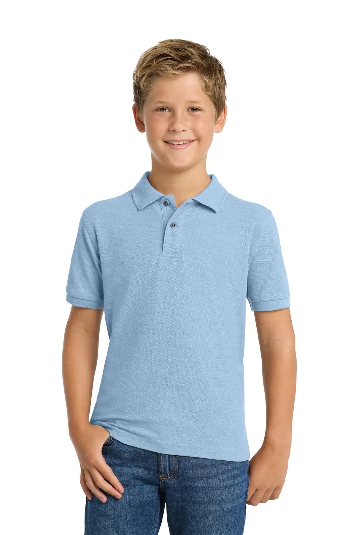 Port Authority® Youth Silk Touch™ Polo #Y500Game Over Merch