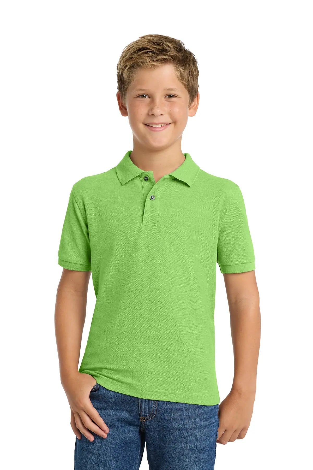 Port Authority® Youth Silk Touch™ Polo #Y500Game Over Merch