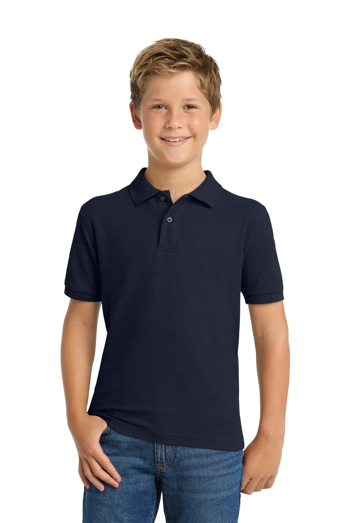 Port Authority® Youth Silk Touch™ Polo #Y500Game Over Merch