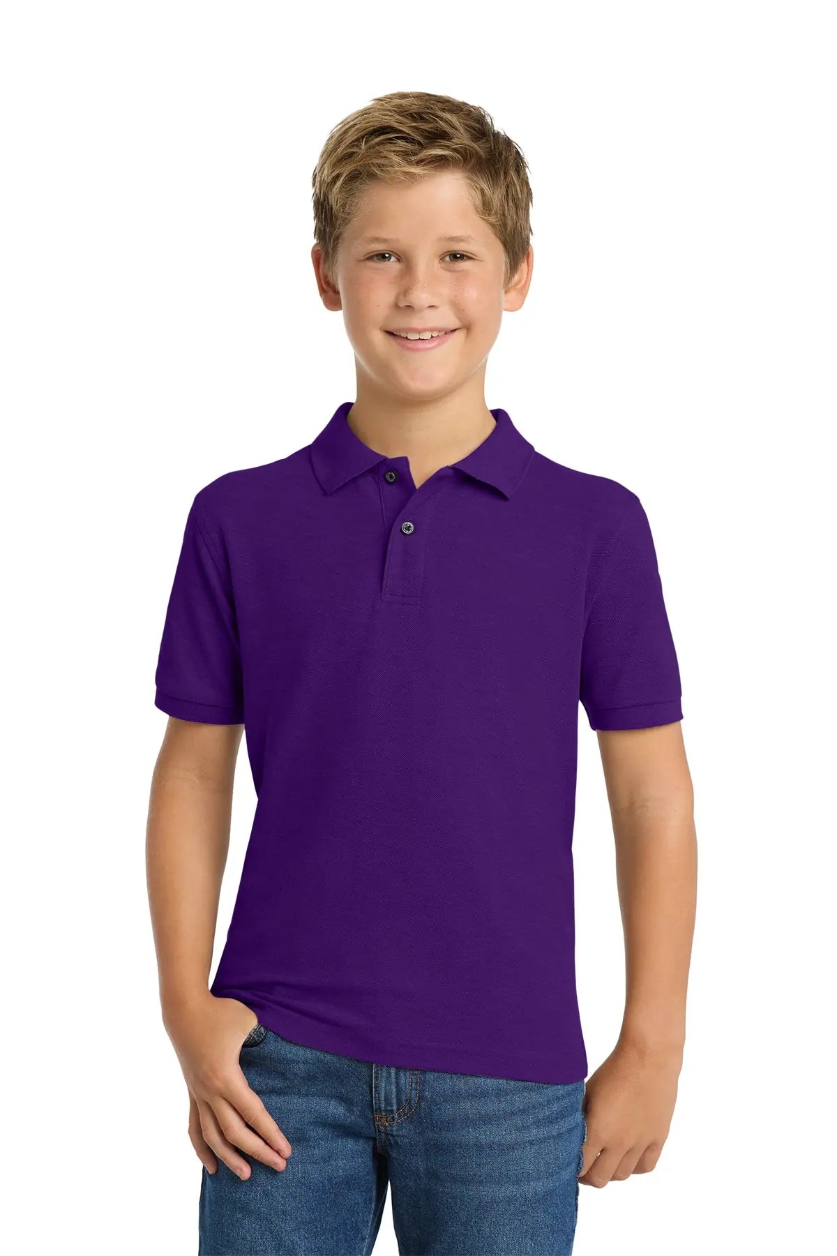 Port Authority® Youth Silk Touch™ Polo #Y500Game Over Merch