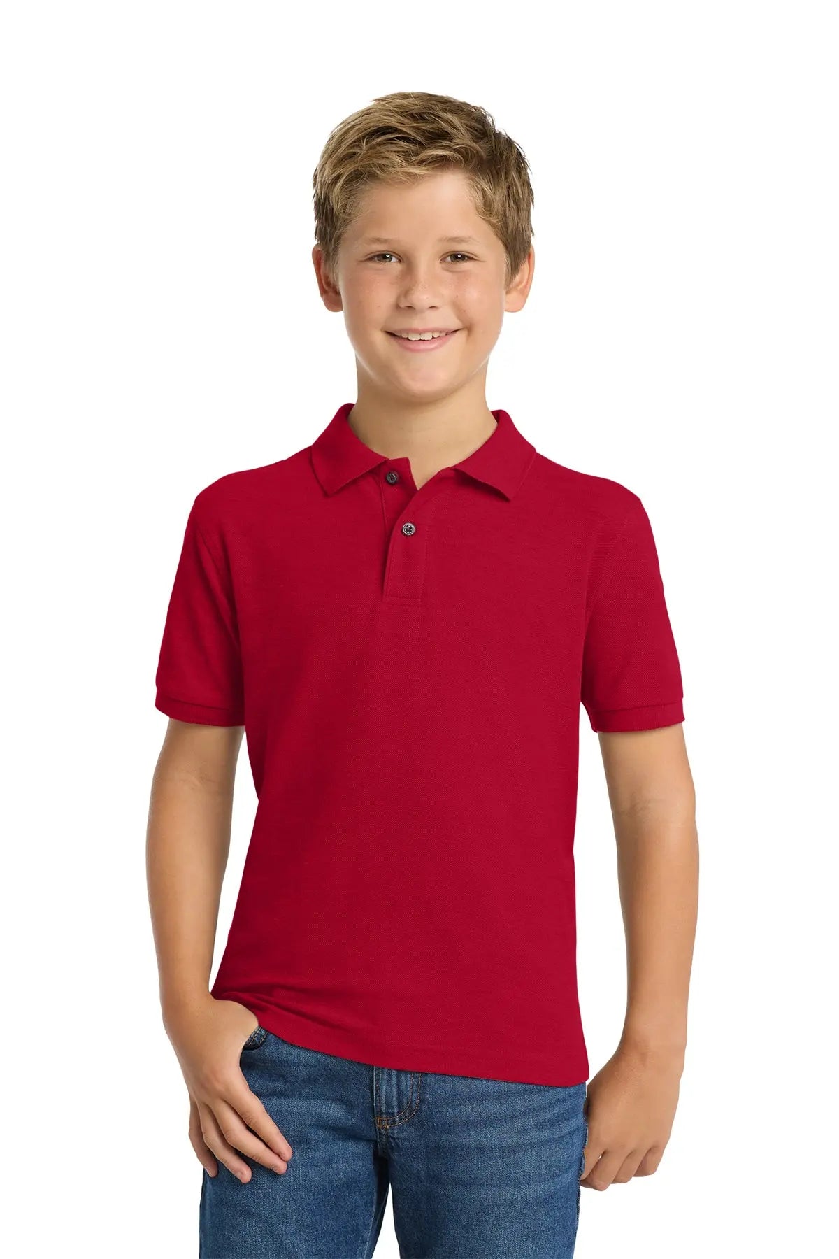 Port Authority® Youth Silk Touch™ Polo #Y500Game Over Merch