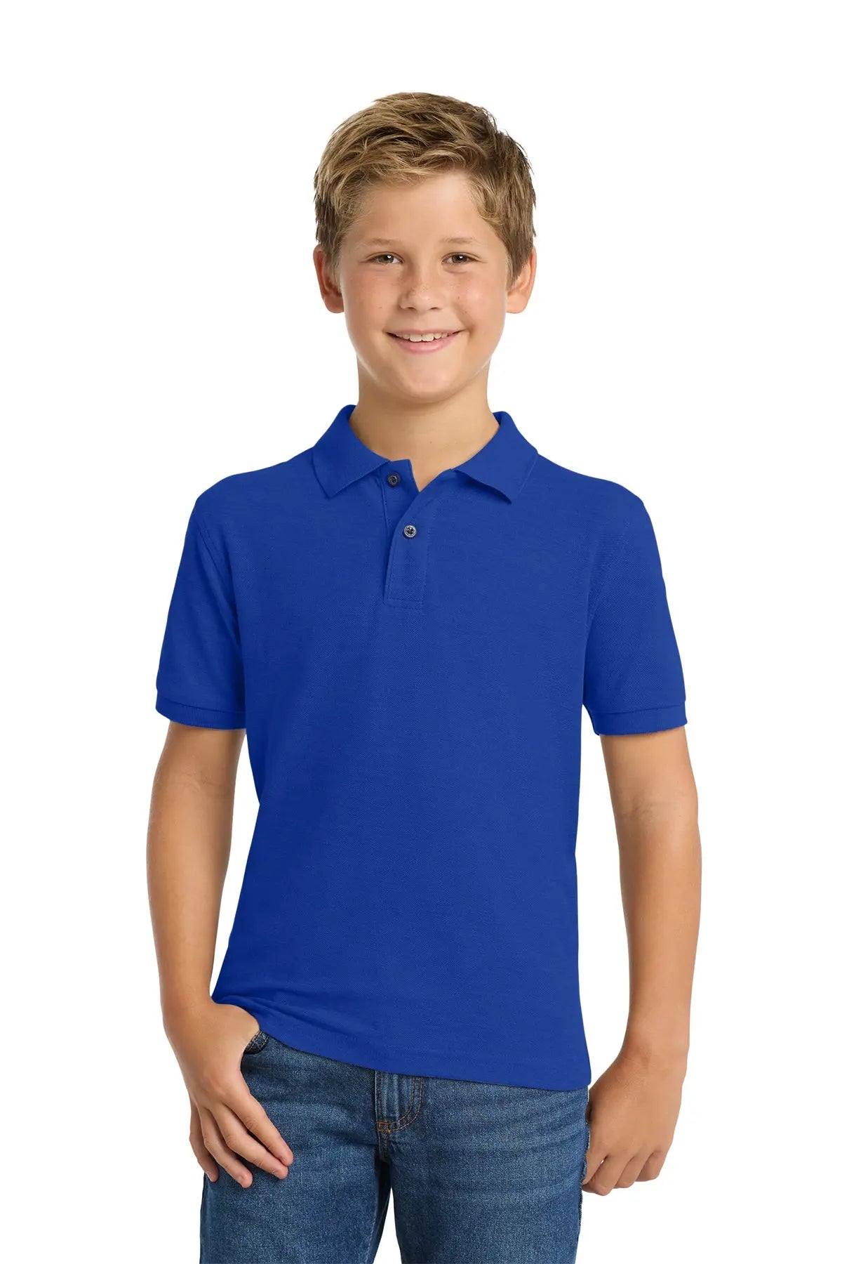 Port Authority® Youth Silk Touch™ Polo #Y500Game Over Merch