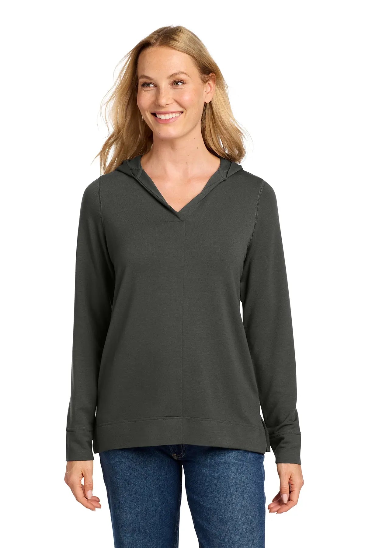 Port Authority® Women's Microterry Pullover Hoodie #LK826