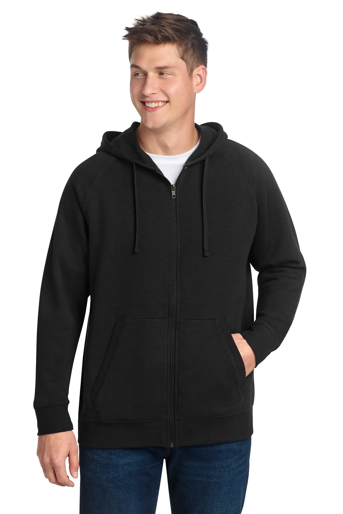 Sport-Tek® Drive Fleece Hooded Full-Zip #STF201