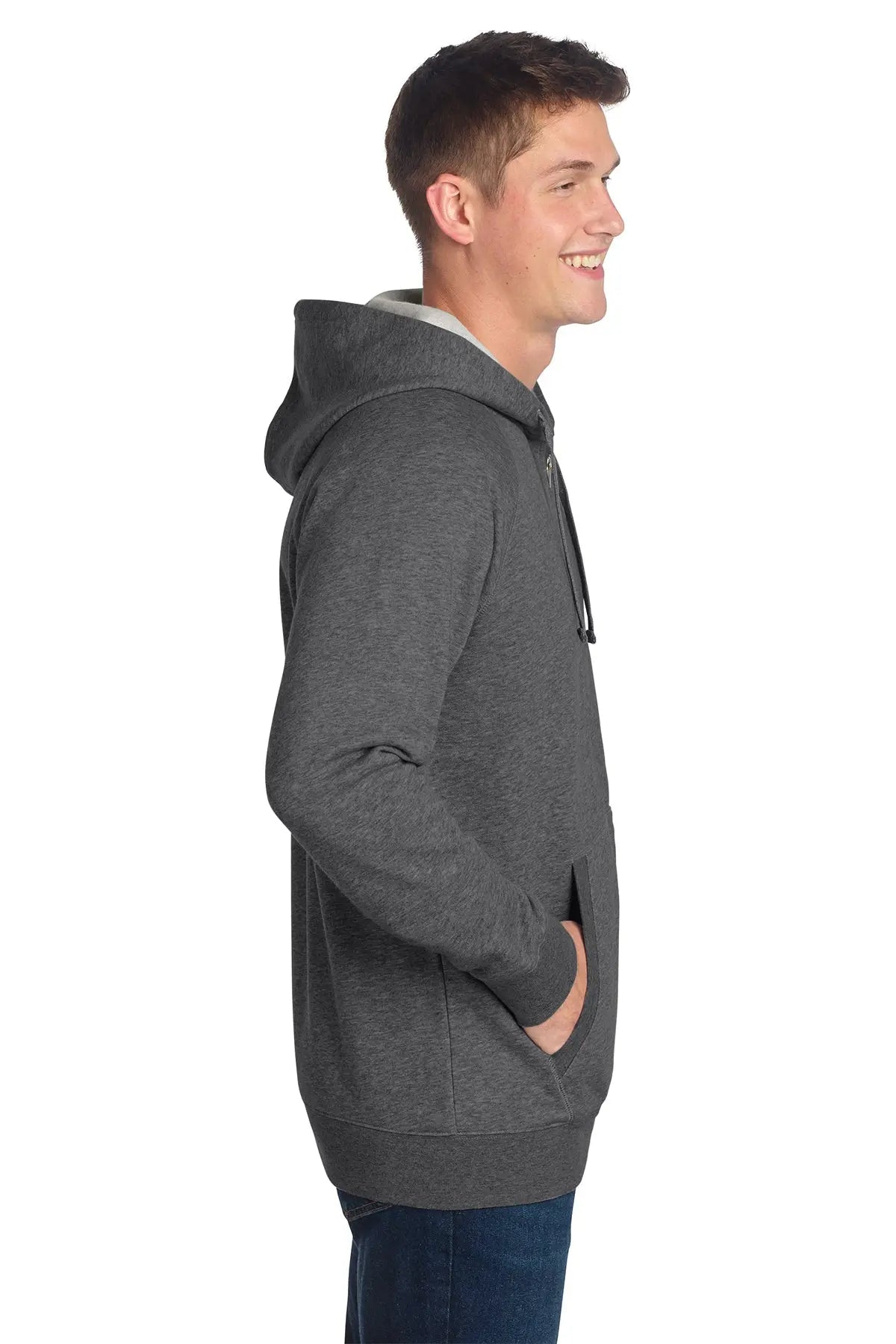 Sport-Tek® Drive Fleece Hooded Full-Zip #STF201