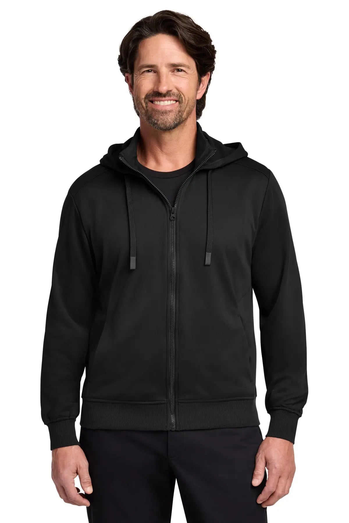 Port Authority® Smooth Fleece Hooded Jacket #F814