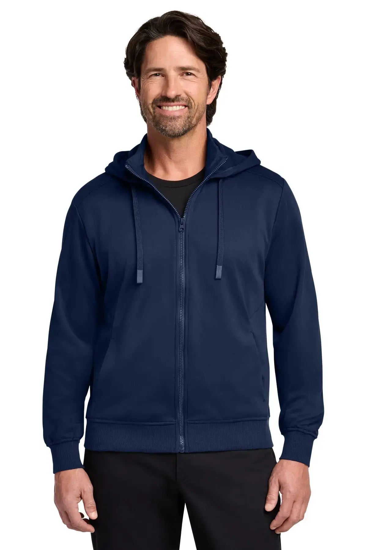 Port Authority® Smooth Fleece Hooded Jacket #F814 Game Over Merch