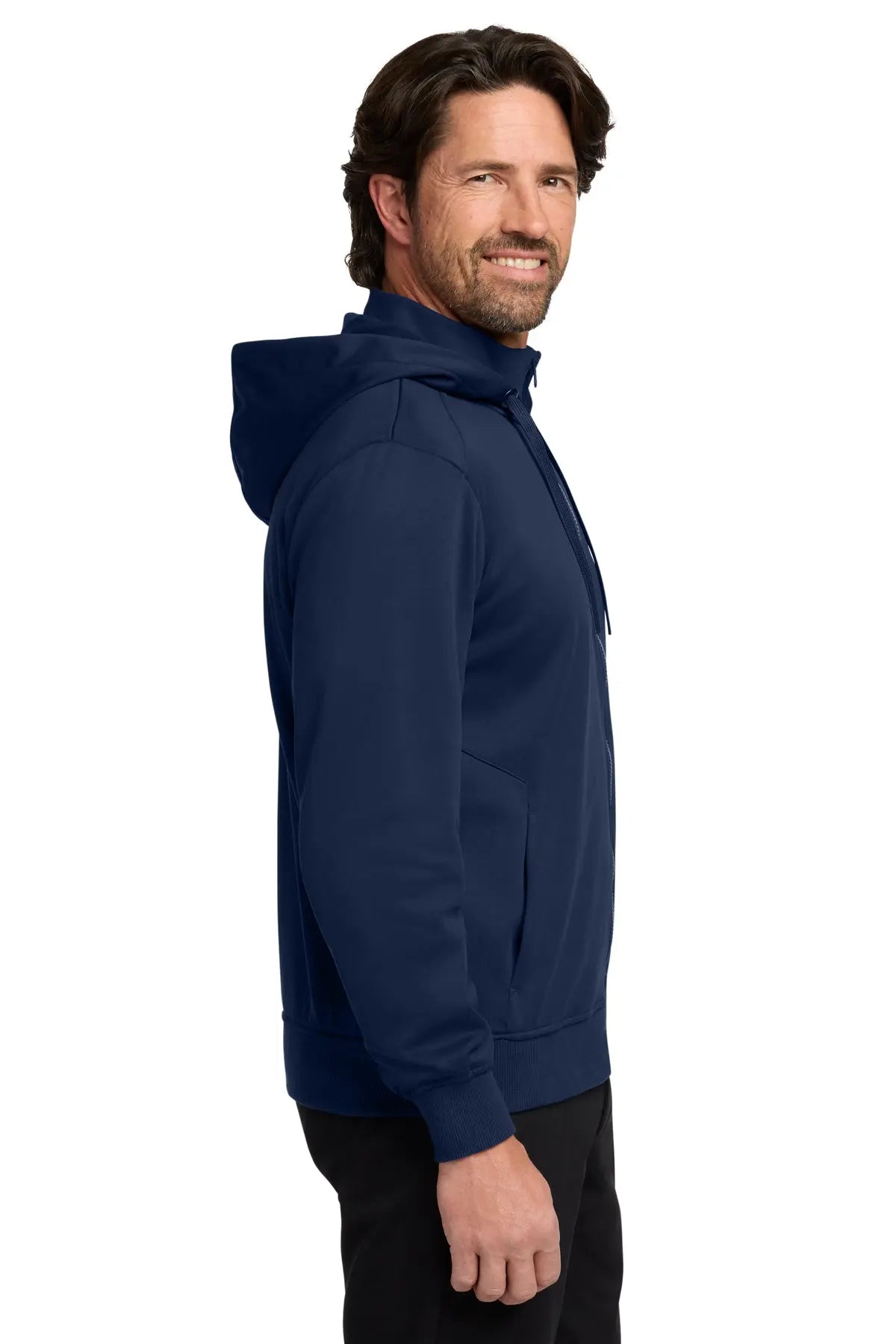 Port Authority® Smooth Fleece Hooded Jacket #F814