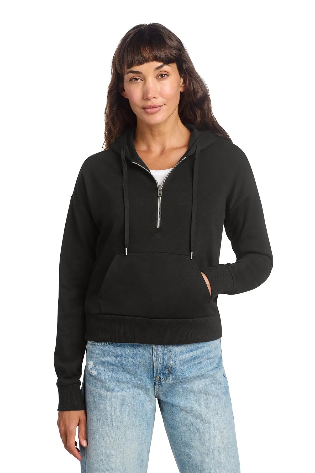 District® Women’s Perfect Tri® Fleece 1/2-Zip Pullover #DT1311 Game Over Merch