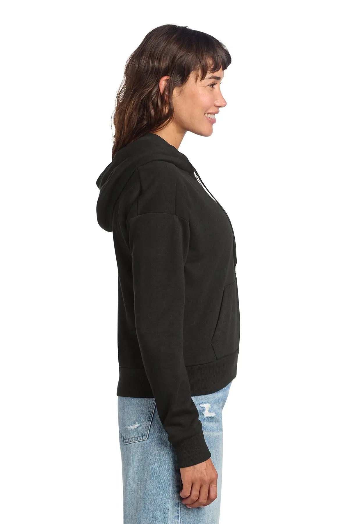 District® Women’s Perfect Tri® Fleece 1/2-Zip Pullover #DT1311 Game Over Merch
