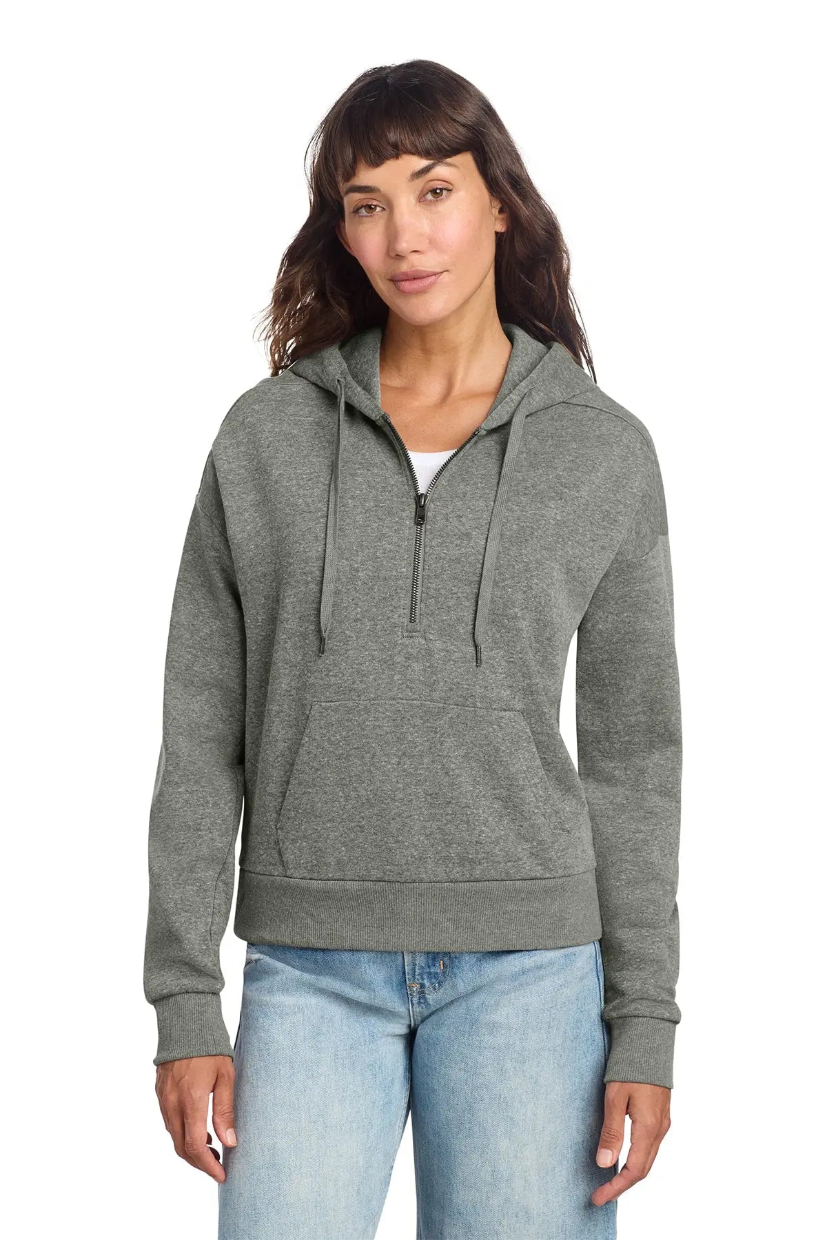 District® Women’s Perfect Tri® Fleece 1/2-Zip Pullover #DT1311 Game Over Merch