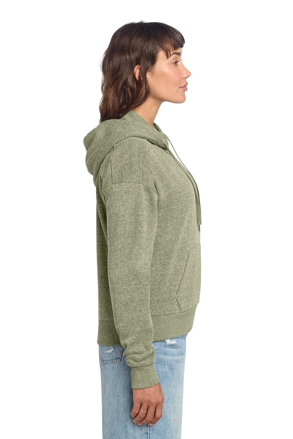 District® Women’s Perfect Tri® Fleece 1/2-Zip Pullover #DT1311 Game Over Merch