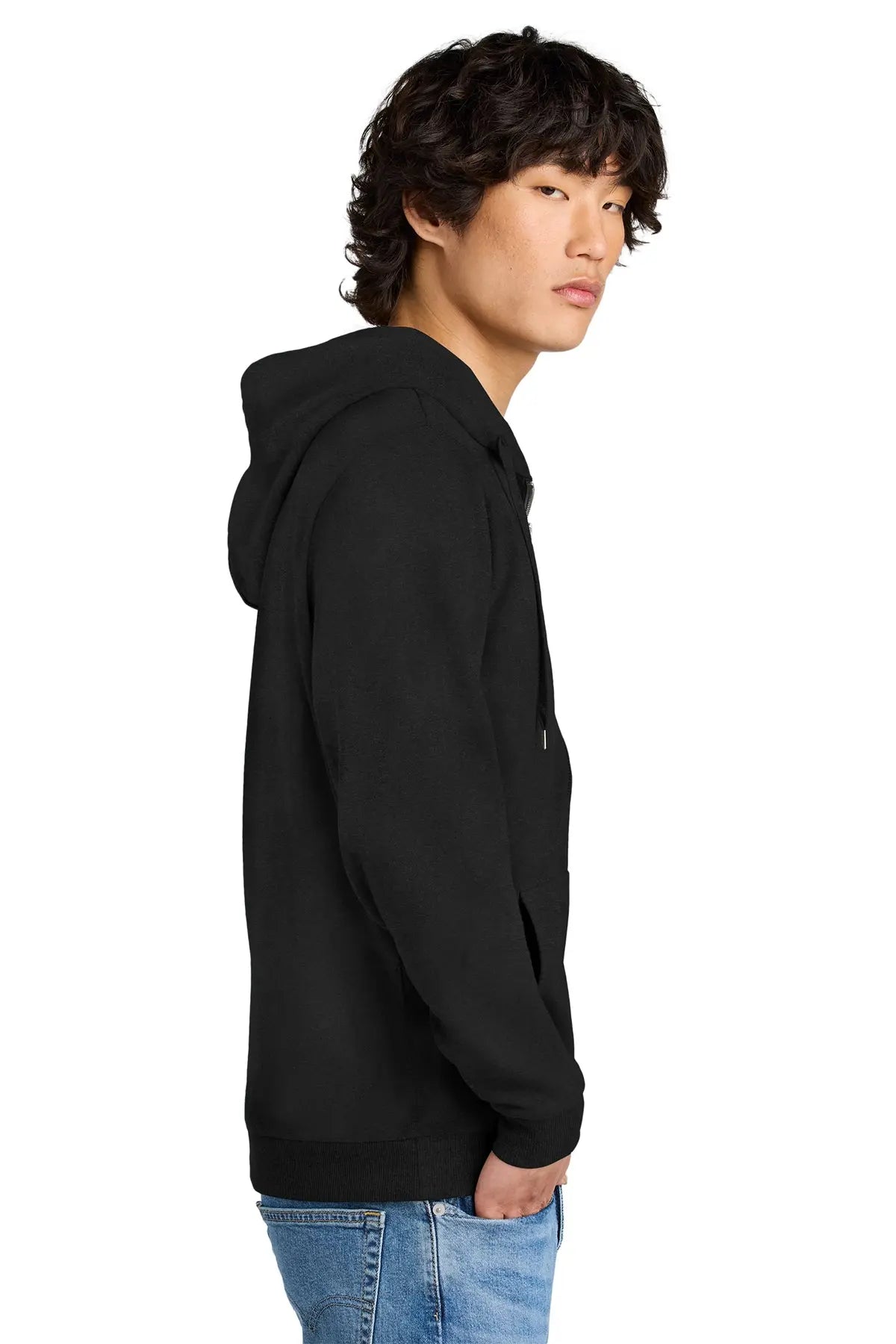 District® Perfect Tri® Fleece Full-Zip Hoodie #DT1302