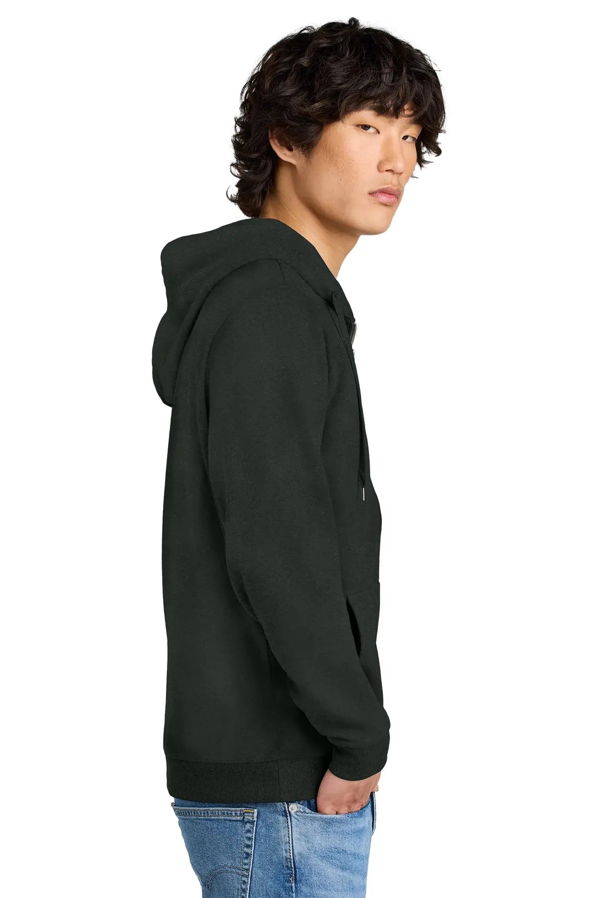 District® Perfect Tri® Fleece Full-Zip Hoodie #DT1302