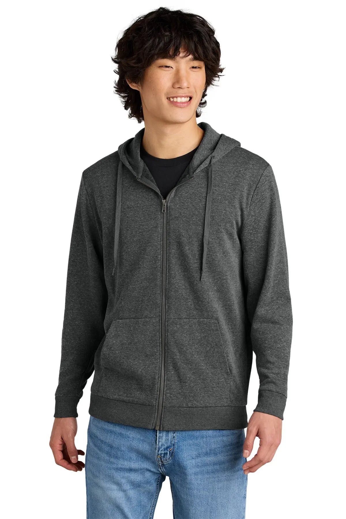 District® Perfect Tri® Fleece Full-Zip Hoodie #DT1302