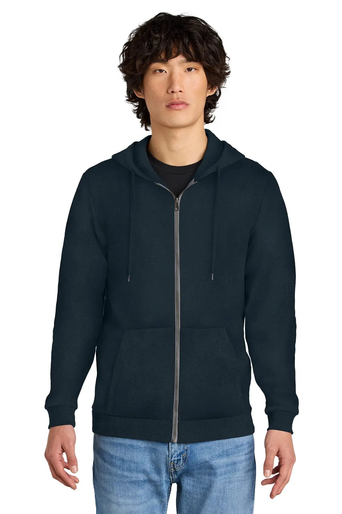 District® Perfect Tri® Fleece Full-Zip Hoodie #DT1302